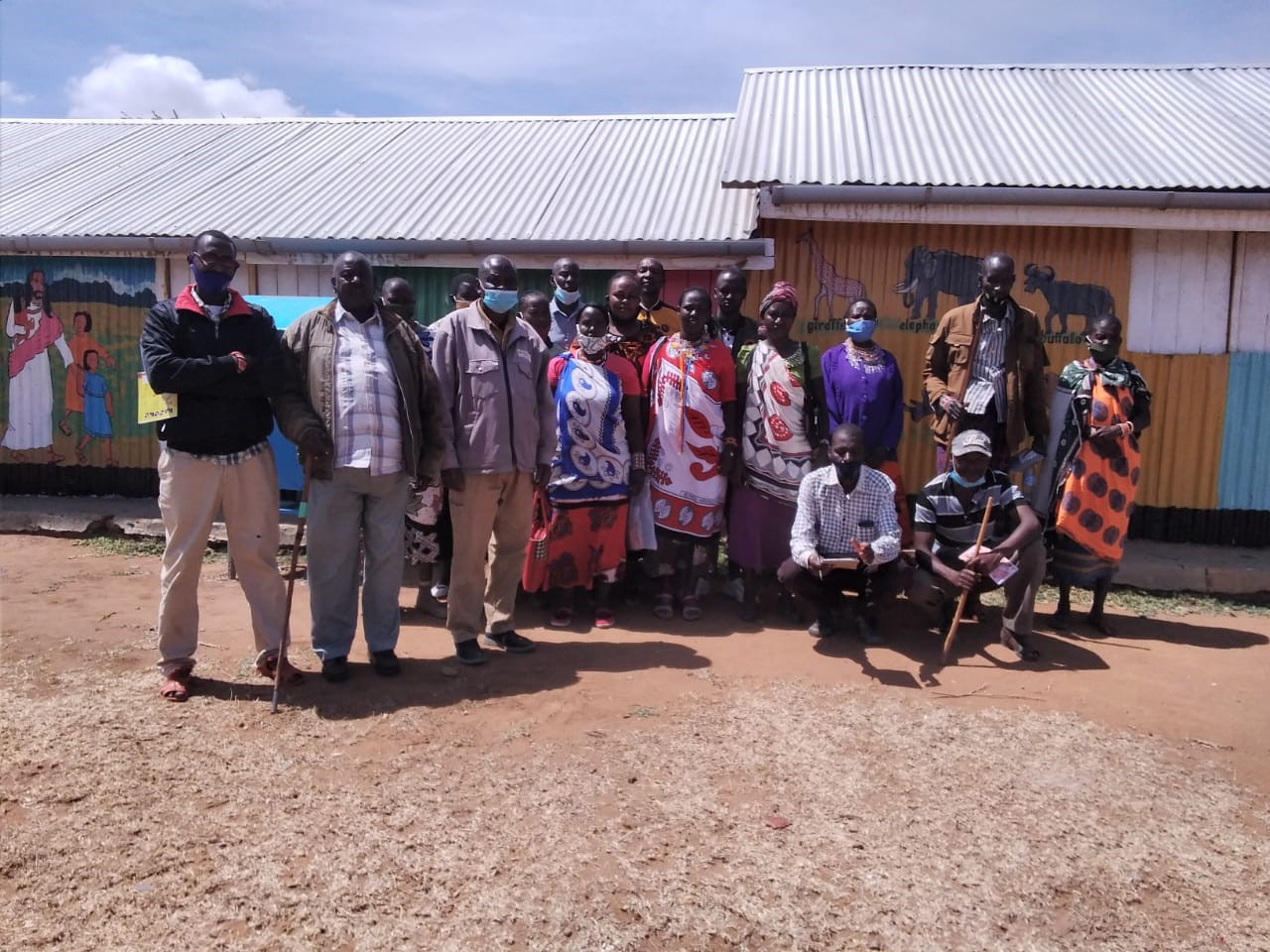 People participating Resilience Projects Sustainability Training